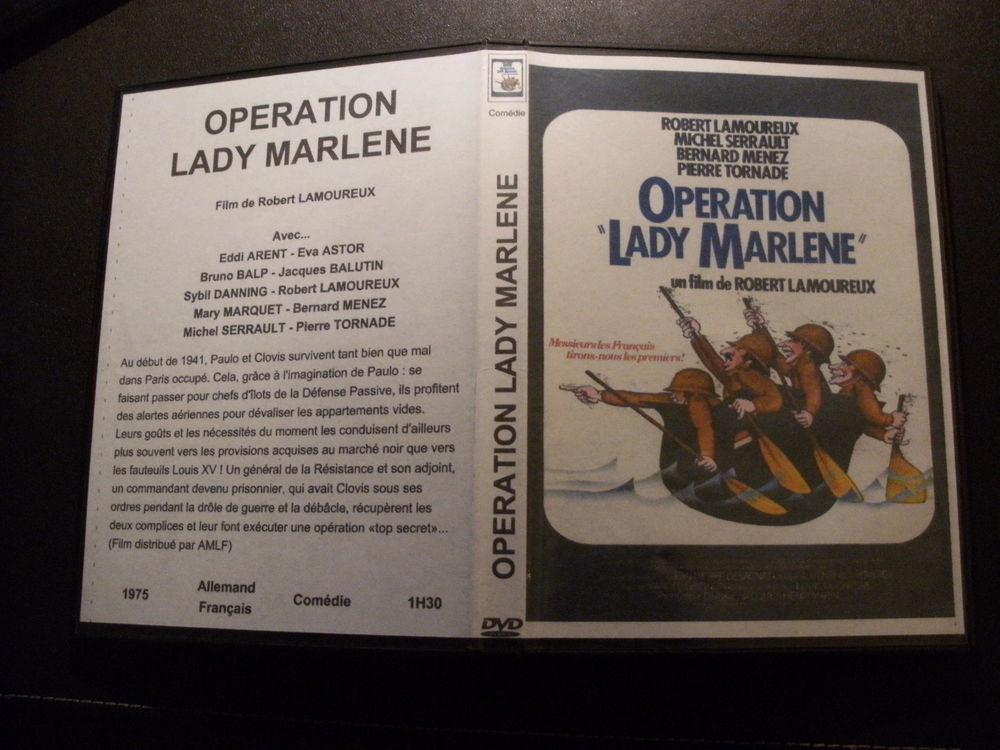 Rare film : " Operation Lady Marlene " DVD et blu-ray