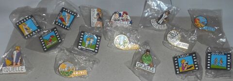 15 pin's diff�rents  QUELLE  dans bo�te plastique 10 Ervy-le-Ch�tel (10)