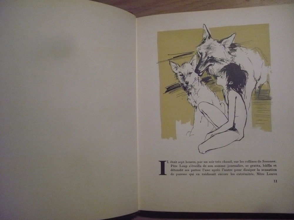 LE LIVRE DE LA JUNGLE de Rudyard KIPLING (1958) Livres et BD