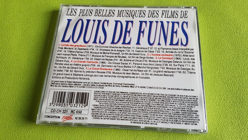 LOUIS DE FUNES CD et vinyles