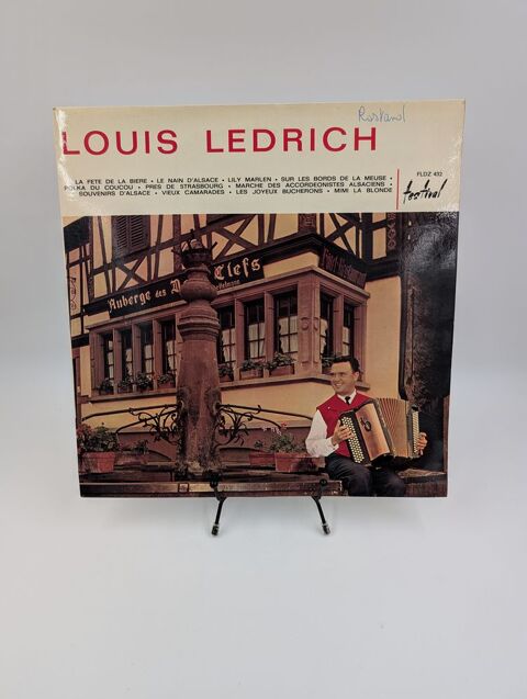 Vinyle 33 tours Louis Ledrich en fourreau 5 Vulbens (74)