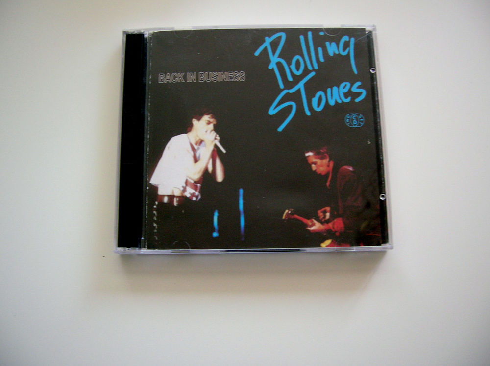 CD THE ROLLING STONES Back in Business Live ATLANTA 1989 CD et vinyles