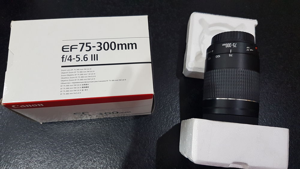 objectif canon. Photos/Video/TV