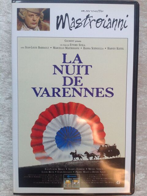 LA NUIT DE VARENNES D'ETTORE SCOLA K7 VIDÉO Envoi Possible
2 Trégunc (29)