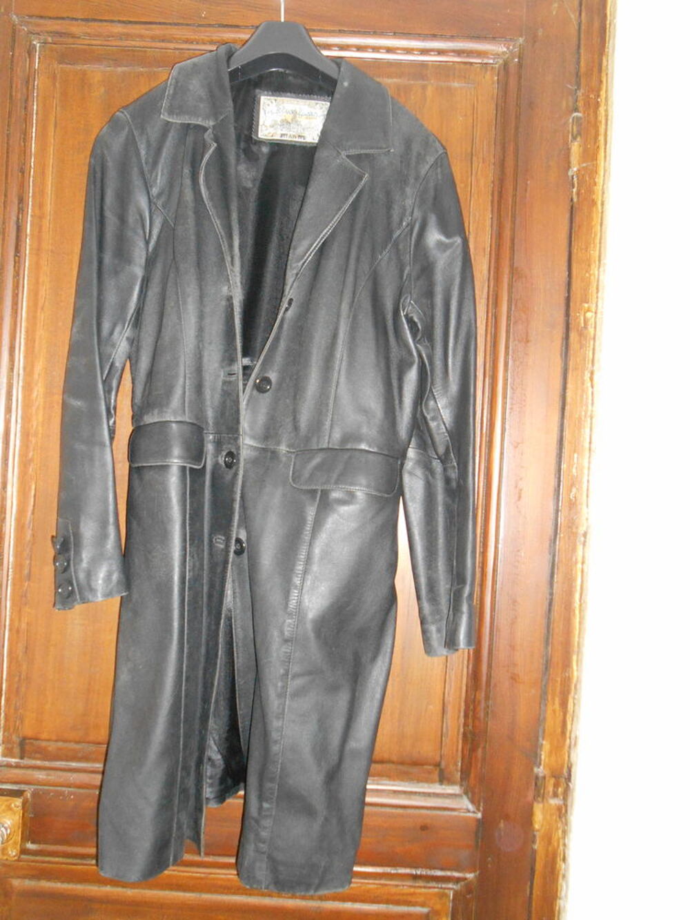 manteau cuir Vtements