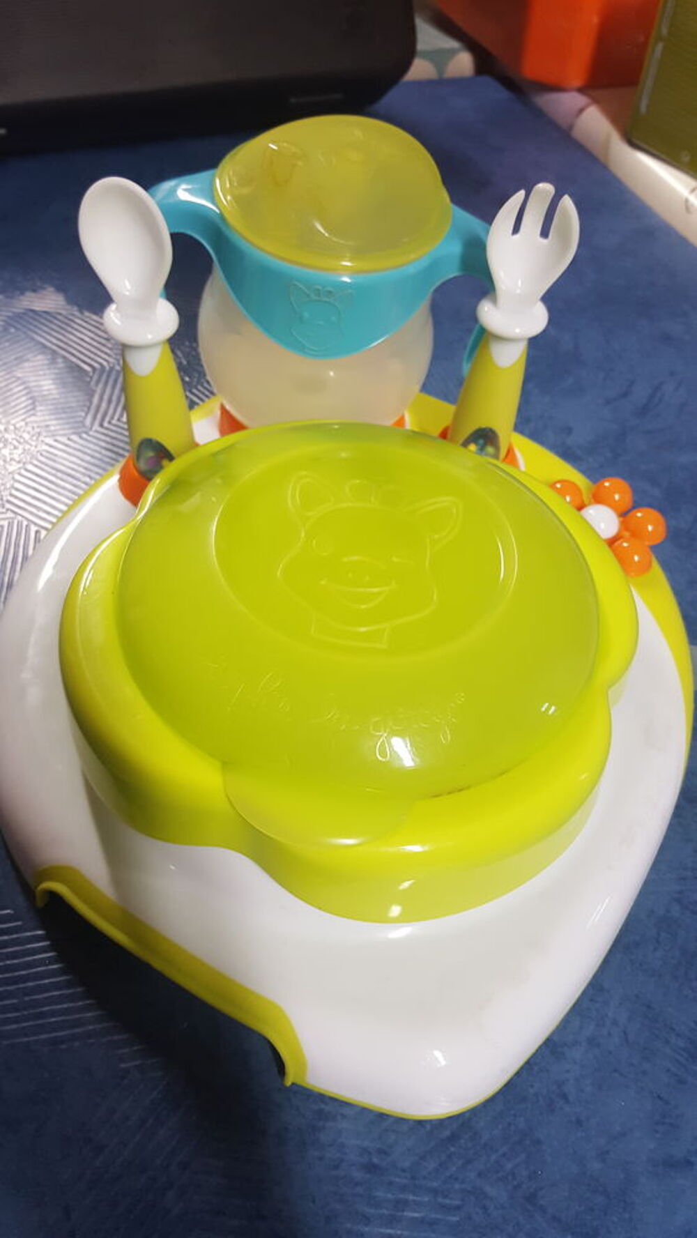 Set pour repas de B&eacute;b&eacute; de marque la giraffe Puériculture