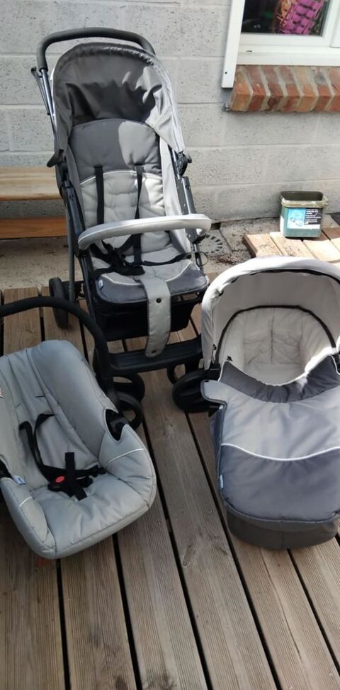 poussette 3 en 1 marque shauck tres bonne etat pas abimer  100 Bailleul (59)