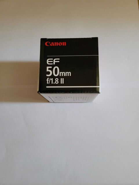 Objectif canon ef 50 mm F/1.8 II 125 Ivry-sur-Seine (94)