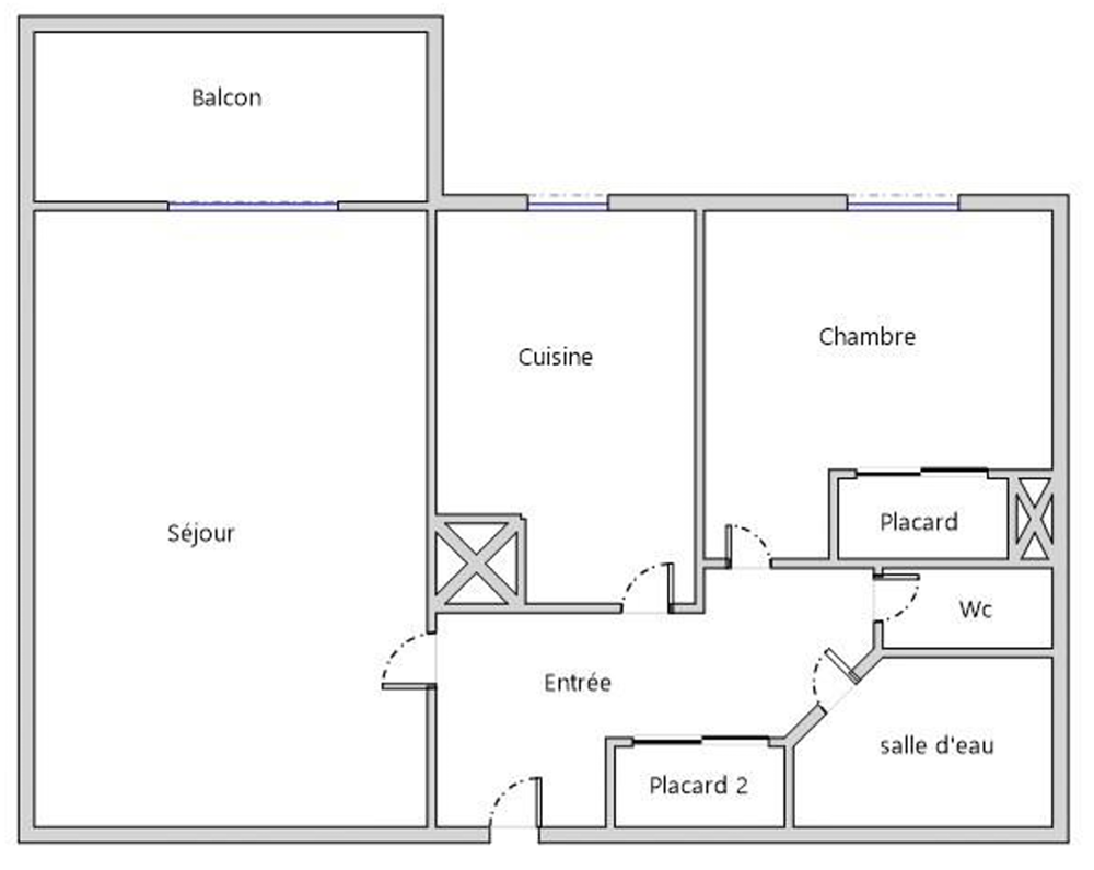 Vente Appartement LYON 3 - T2 de 50 m² au calme avec balcon Lyon 3