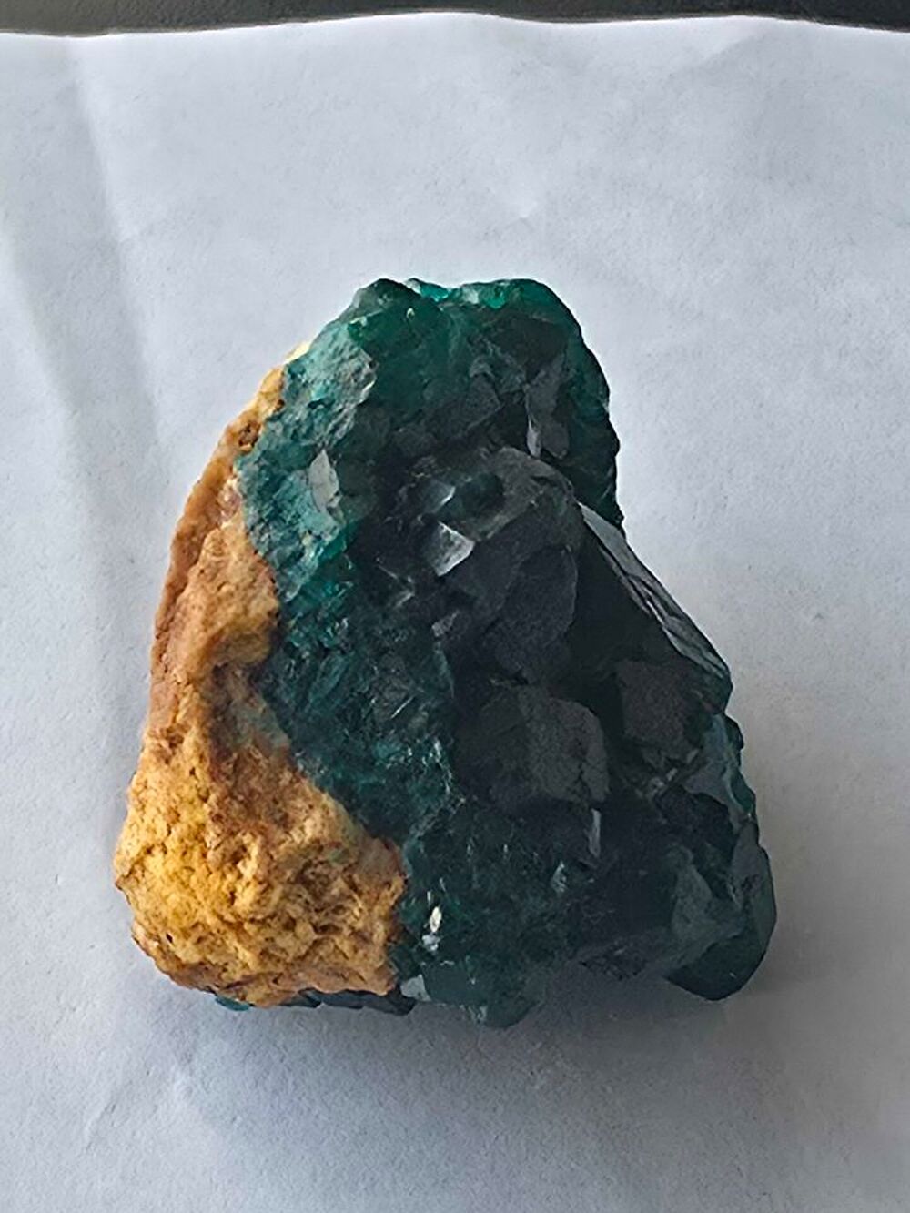 Dioptase sur Matrice du Katanga(RDC)-40g-Collection 