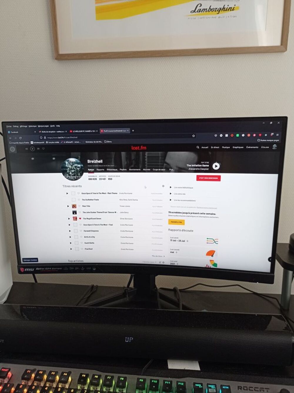 &eacute;cran MSI G24C4 Matériel informatique
