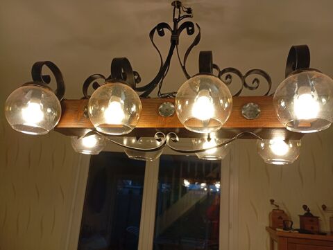 Lustre en Fer Forgé 25 Wattignies (59)