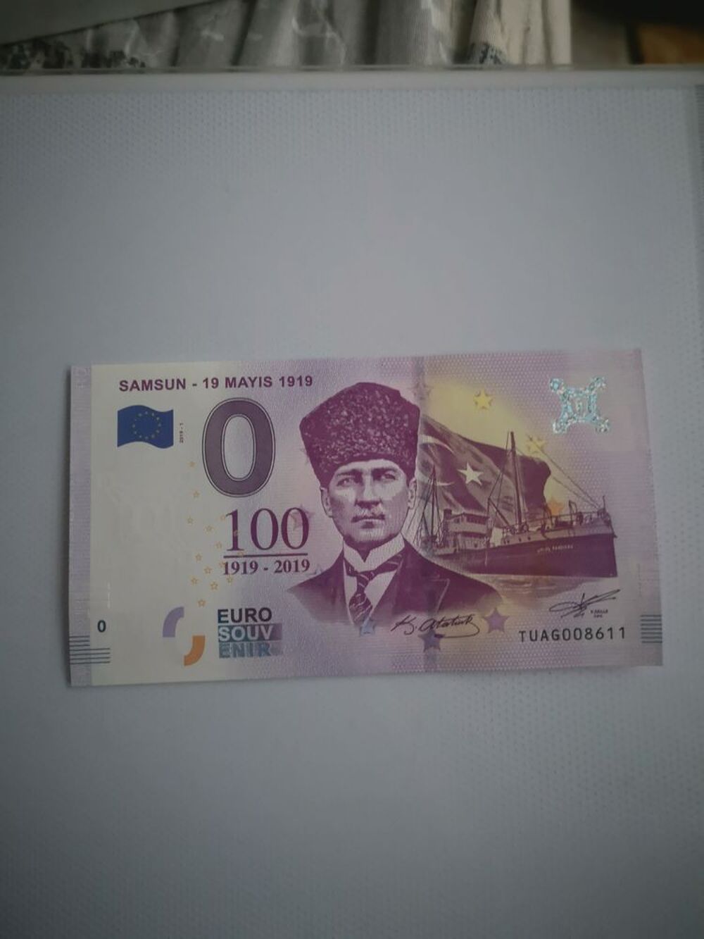 billets euro souvenir 