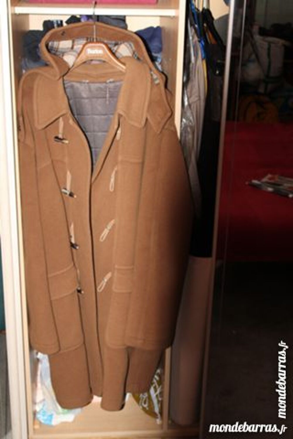 ? Duffle-Coat camel (couleur marron) Vêtements