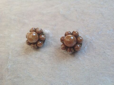 BOUCLES OREILLES FLEUR DE PERLES MARRON Envoi Possible
3 Trgunc (29)