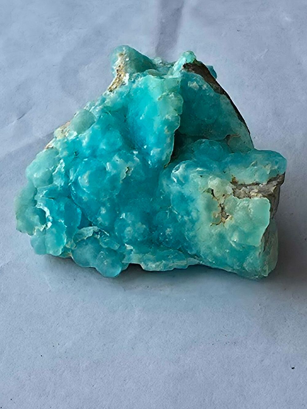 Sp&eacute;cimen Rare H&eacute;mimorphite du Congo-Cristaux Naturels 4,4 cm 