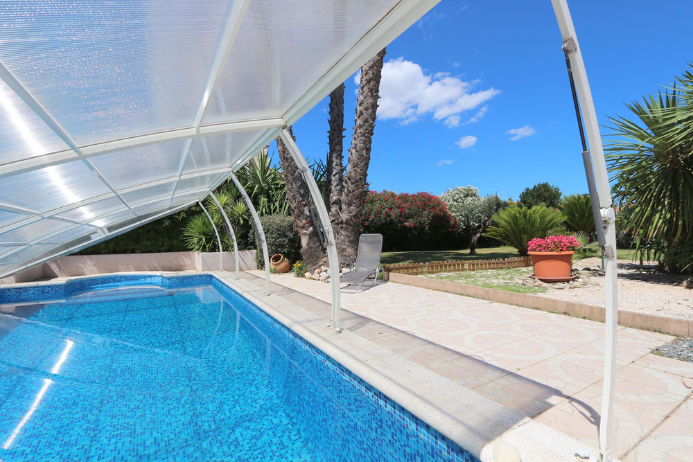 Abri de piscine Jardin