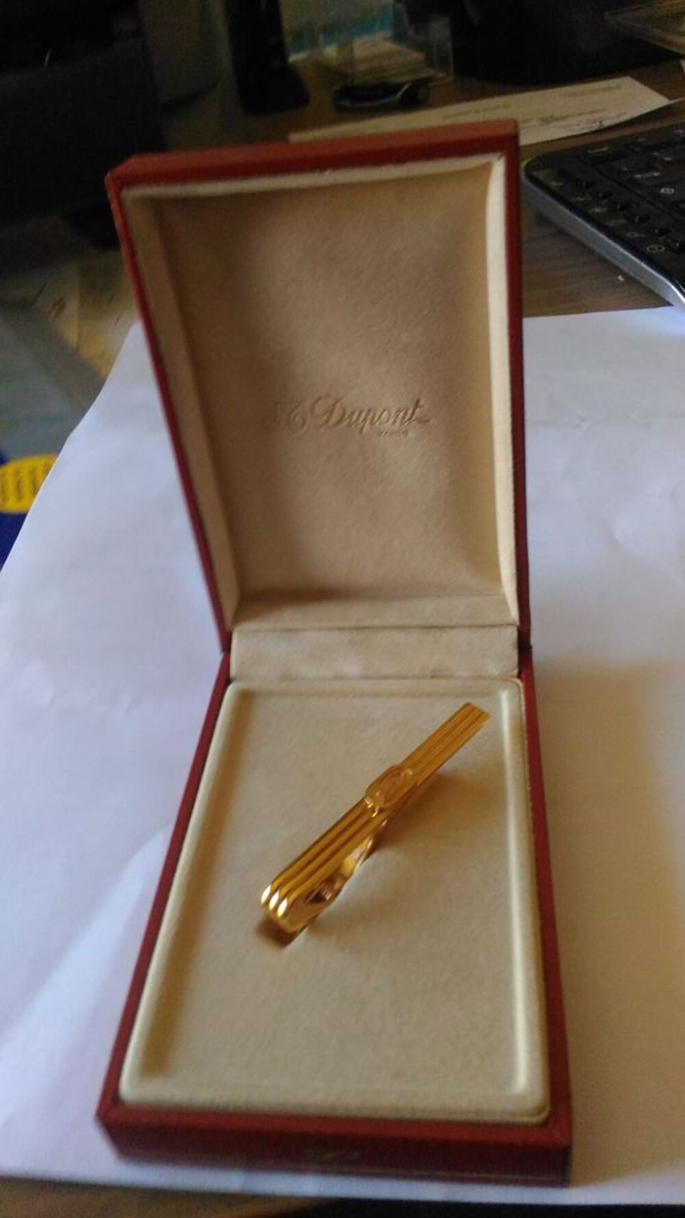 Pince &agrave; cravate ST DUPONT Bijoux et montres