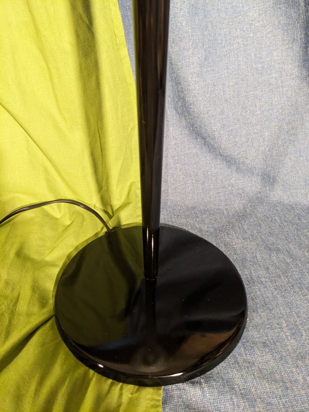 Lampe art d&eacute;co MAZDA LITA en acier LAQU&Eacute; NOIRE en parfait &eacute;t Décoration