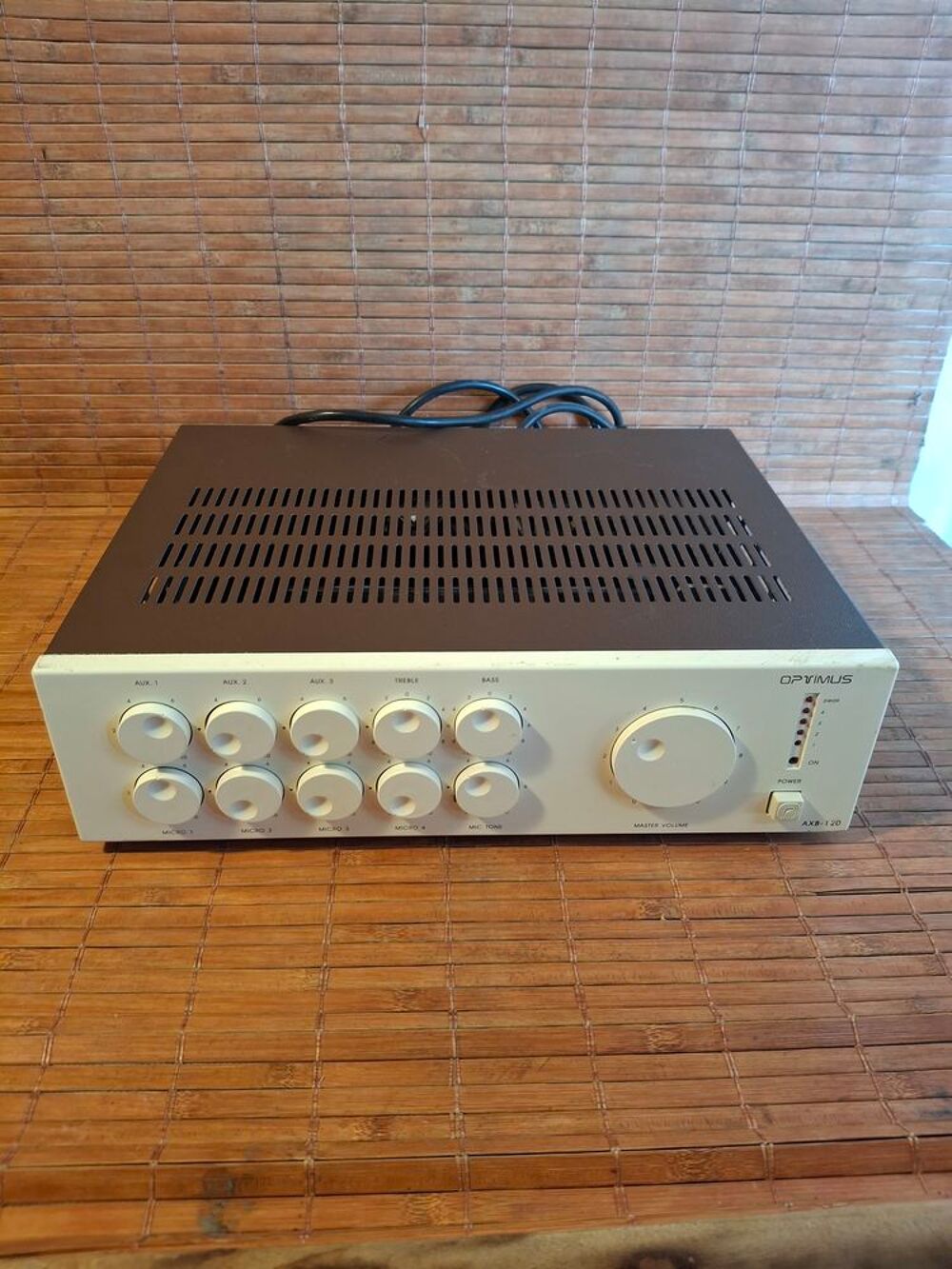 Amplificateur sono 100v Optimus Audio et hifi