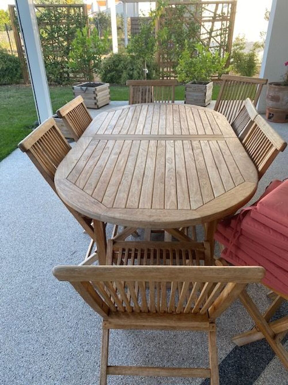 table de jardin extensible . Meubles