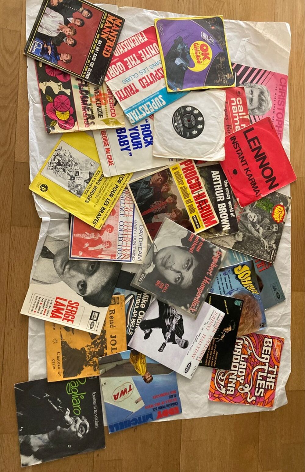 disques 33 et 45 tours 