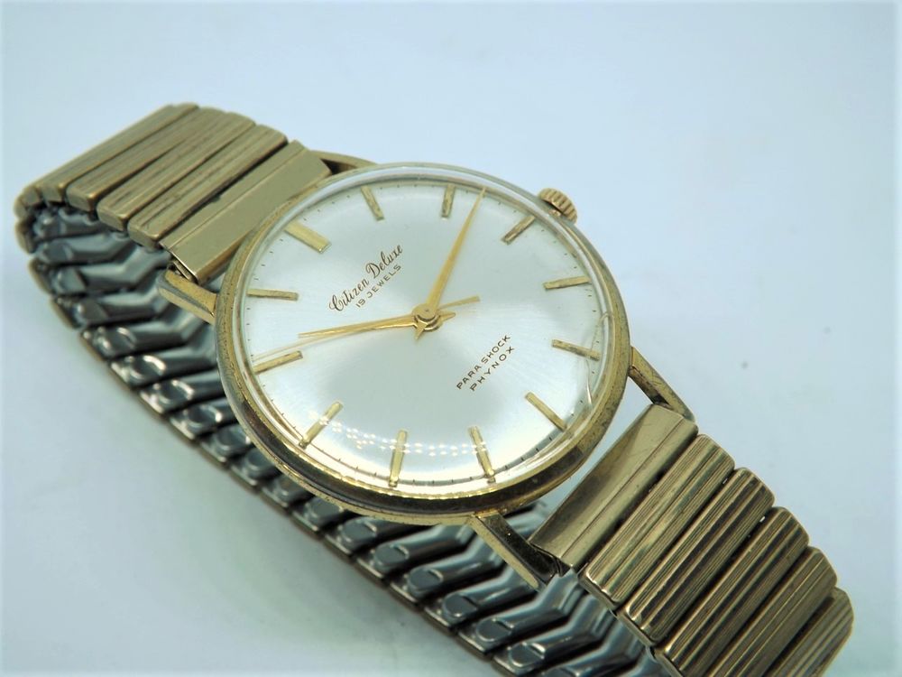 Rare montre Citizen Deluxe Phynox 1958 excellent Bijoux et montres