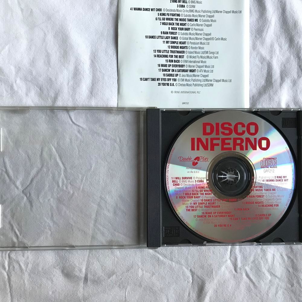 CD Disco Inferno Compilation CD et vinyles