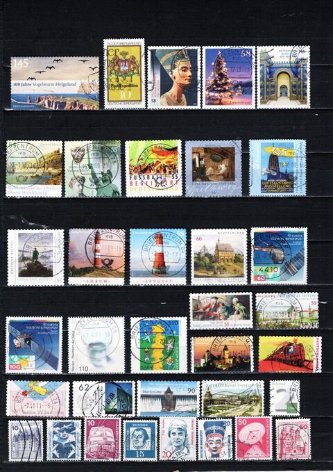 lot de 142 timbres d'ALLEMAGNE 6 Les Églisottes-et-Chalaures (33)