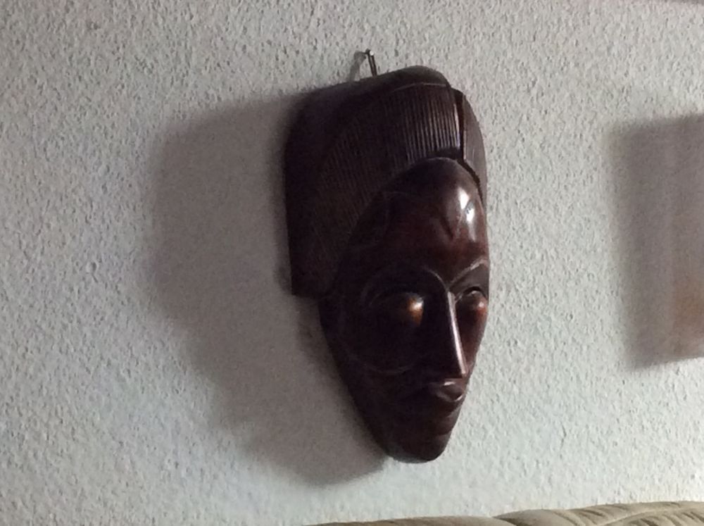 masque africain origine Cameroun tr&egrave;s bon &eacute;tat 