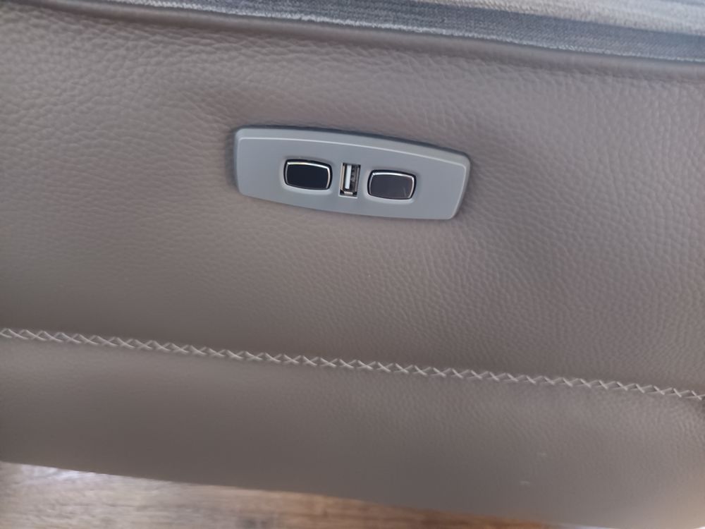 canap&eacute; d angle &eacute;lectrique en cuir couleur gris Meubles
