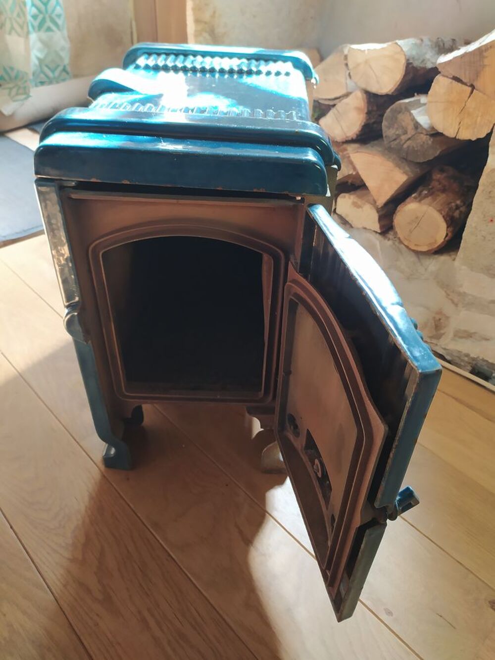 Po&ecirc;le bois ancien Décoration