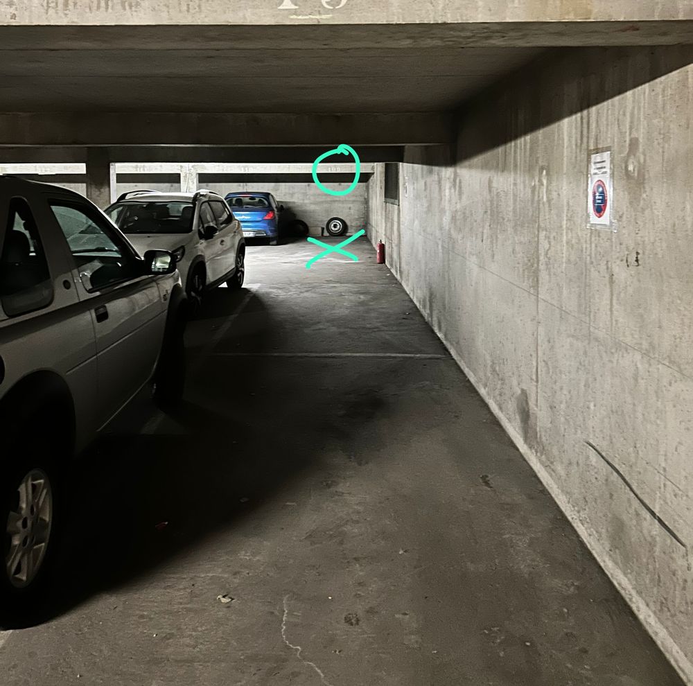 Location Parking/Garage Place de Parking Souterraine : Part Dieu / Garibald Lyon 3