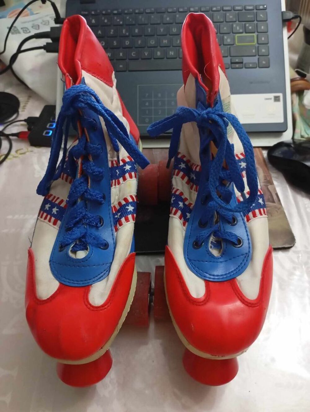 Patins a roulettes tissus new york Sports