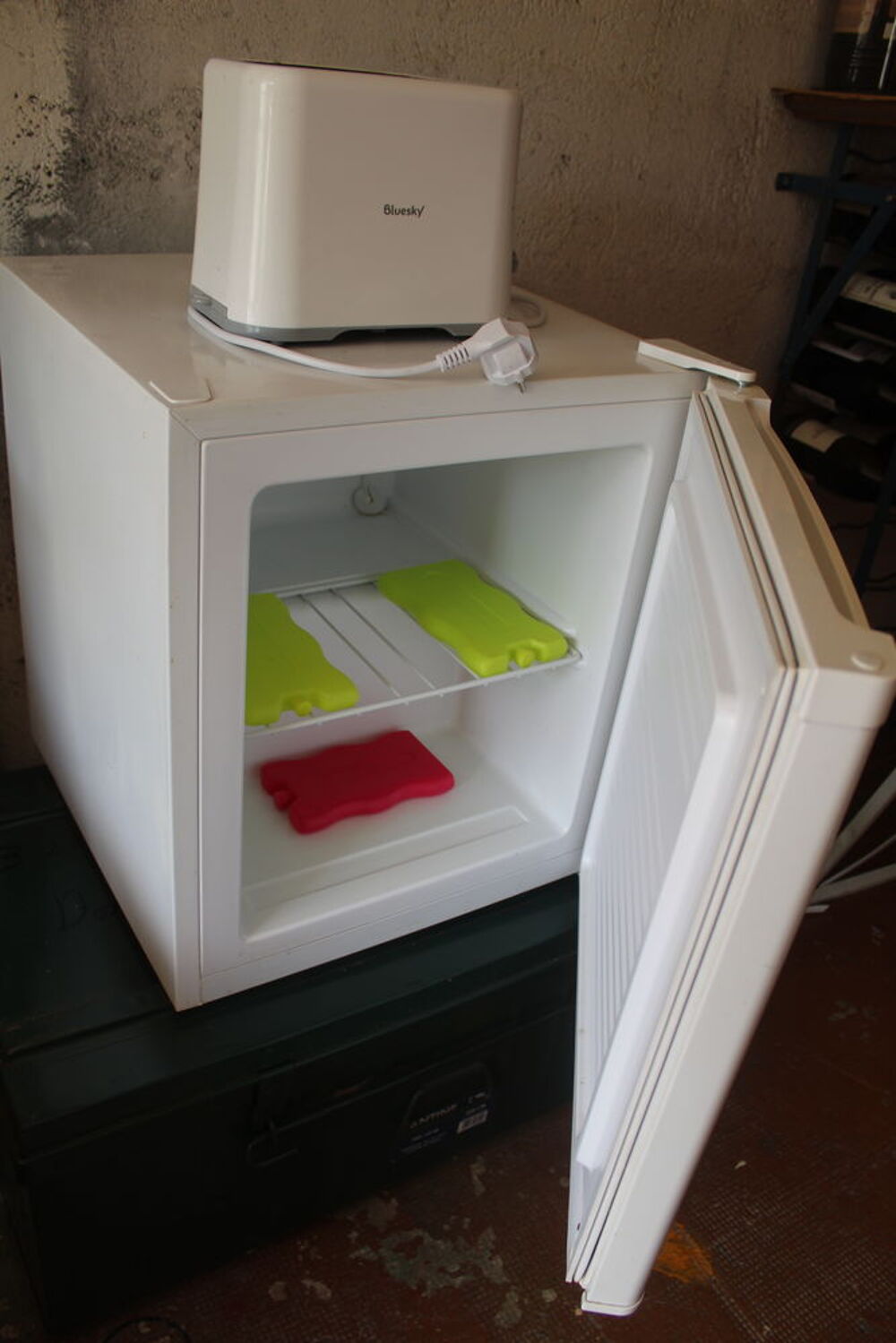 ensemble mini cong&eacute;lateur+ grill pain Jardin