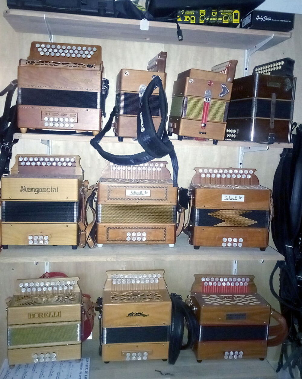 accord&eacute;ons diatoniques neufs et occasions r&eacute;centes Instruments de musique