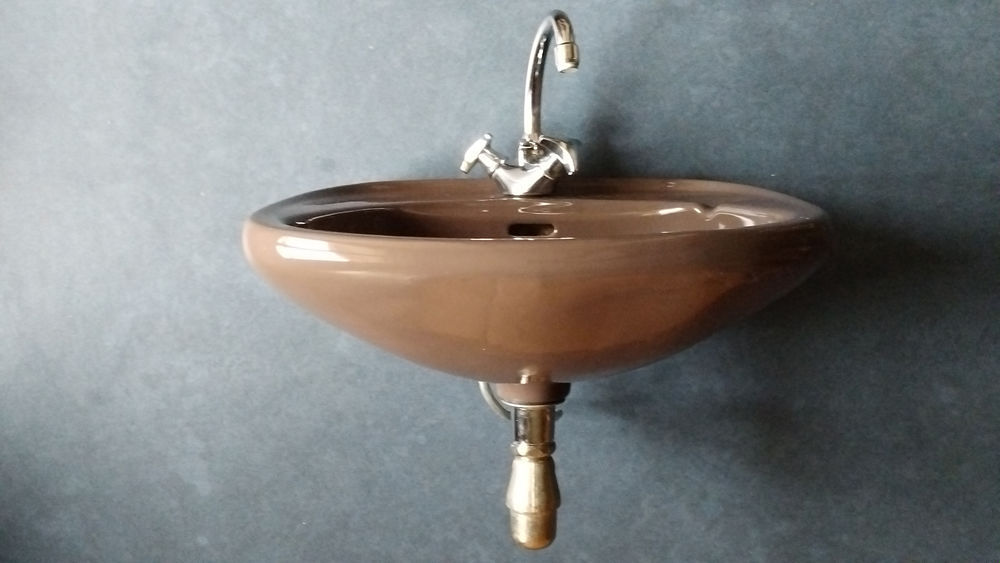 LAVABO C&Eacute;RAMIQUE CARAMEL Bricolage