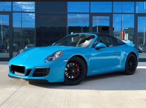 Porsche 911 Porsche Targa 4 GTS 450CH 2019 bleu miami 2019 occasion Erstein 67150