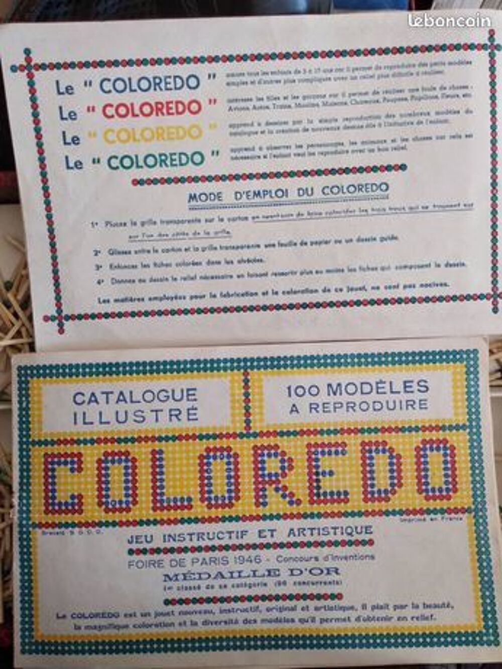 Jeu Construction multicolores COLOREDO Jeux / jouets