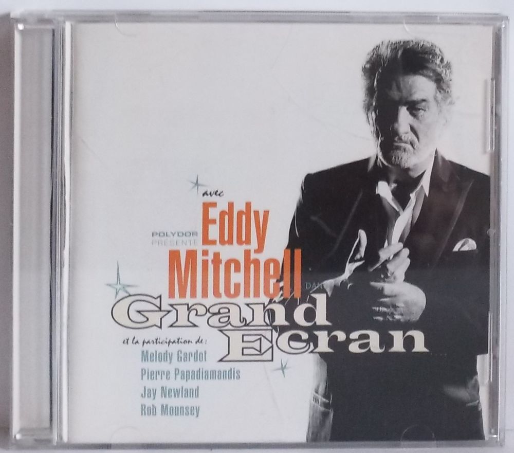 Eddy Mitchell Cd Sampler Album Grand Ecran 15 Titres CD et vinyles