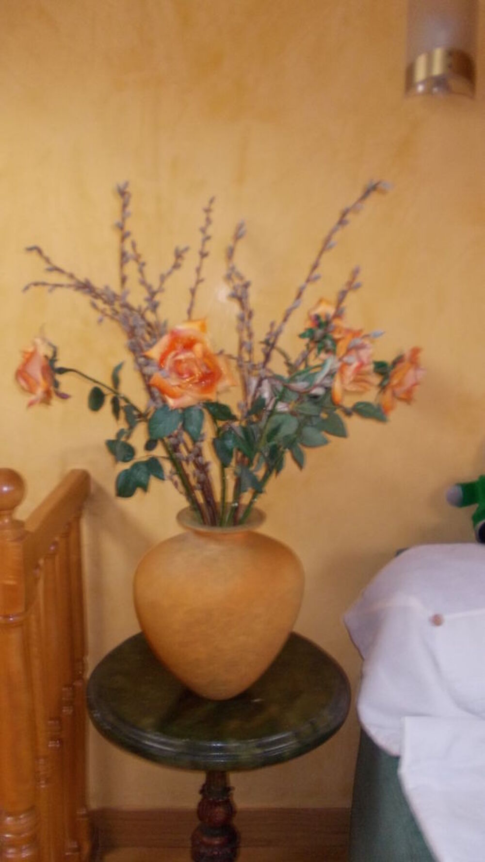 vase + fleurs Décoration