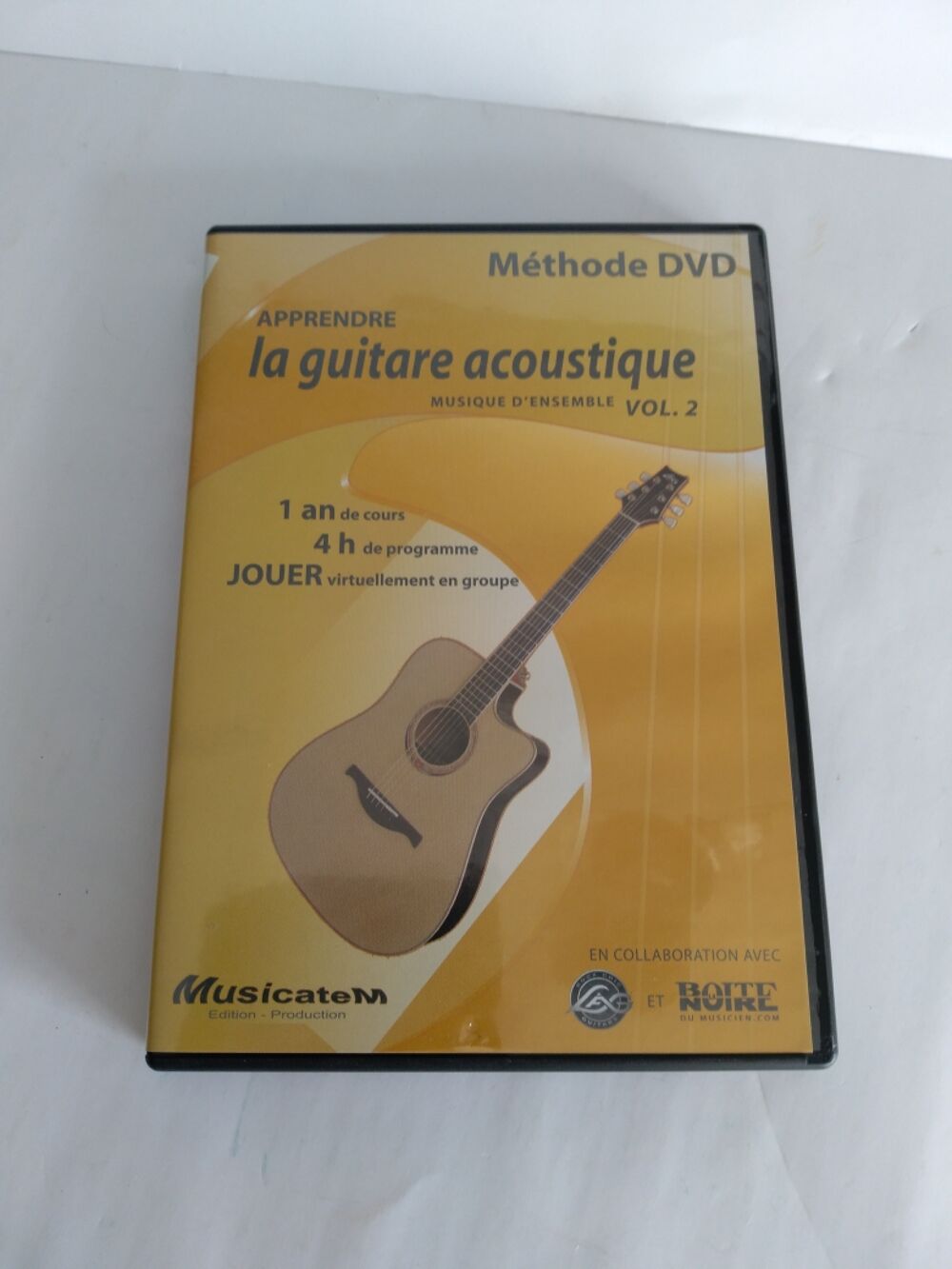 Apprendre la guitare DVD et blu-ray