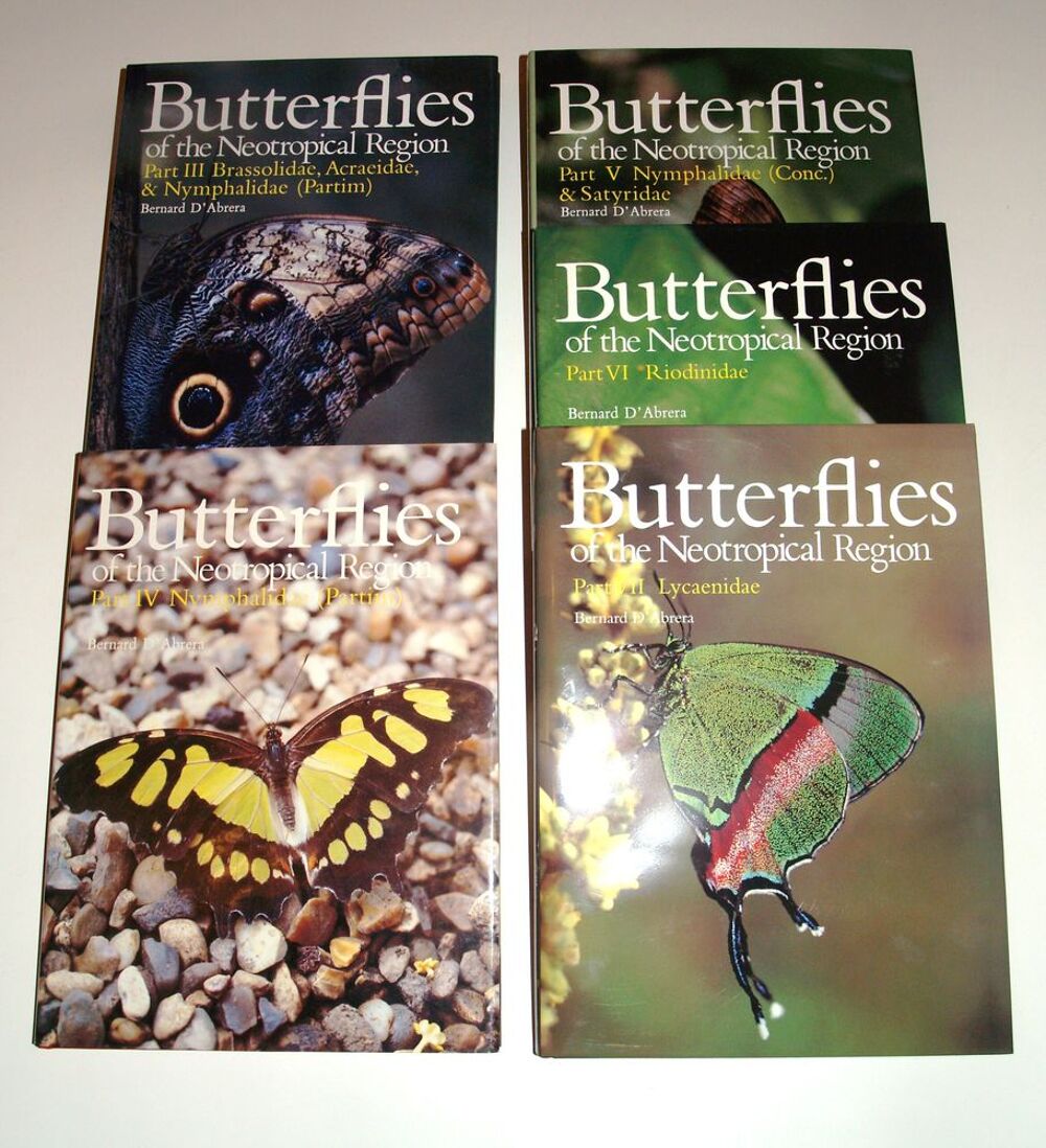 d'abreras 15 vol 
butterflies of the world
Livres et BD