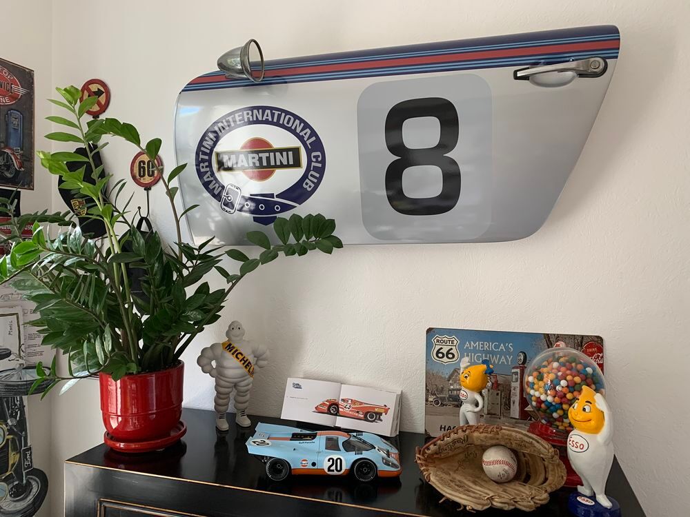 PORTES PORSCHE GULF MARTINI ROTHMANS... Décoration