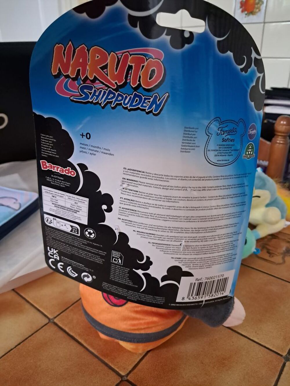 Peluche Naruto shipudden manga anime TV s&eacute;rie film Jeux / jouets