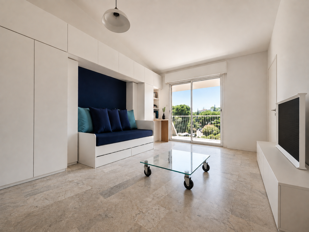 Vente Appartement studio 27 m² + balcon 14 m² + cave 9 m² + parking. Montpellier