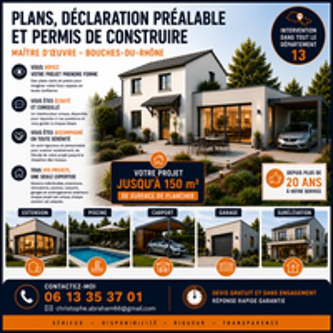   PLANS, DÉCLARATIONS PRÉALABLES ET PERMIS DE CONSTRUIRE 