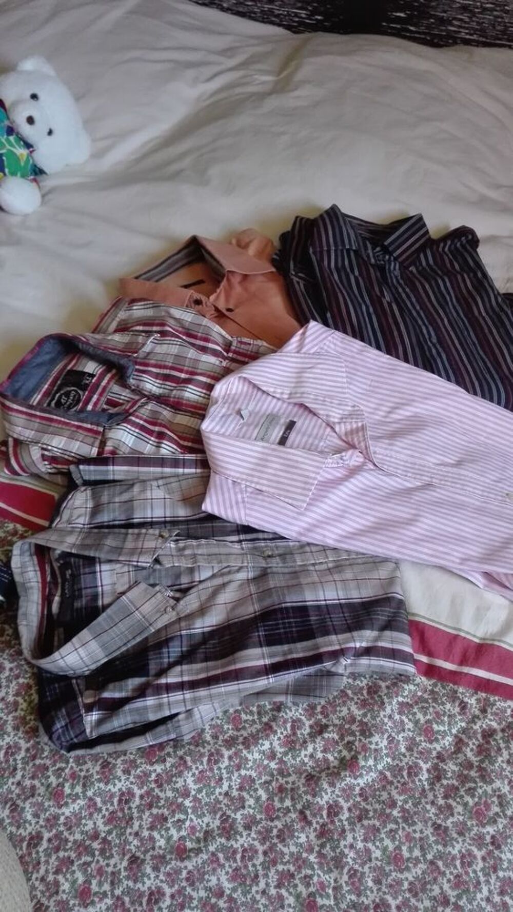 5 chemises homme "marron" une AFFAIRE
Vêtements