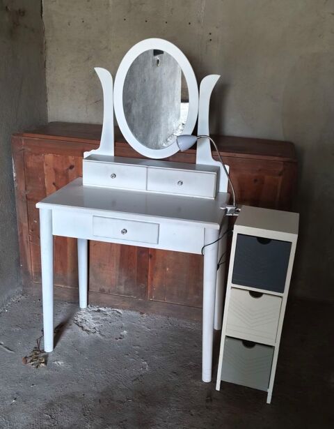 Coiffeuse + petit meuble 45 Sainte-Florine (43)