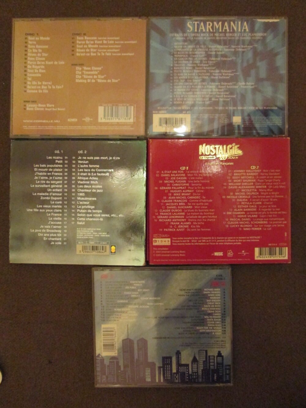 Doubles CD divers CD et vinyles